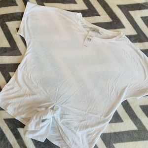 NWT loft white top